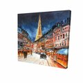 Fondo 32 x 32 in. Illuminated Paris-Print on Canvas FO2790451